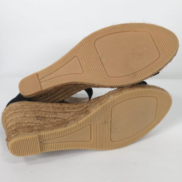 NWOB Eric Michael Spain Made 🇪🇸 LEATHER UPPER/LINING Milan Wedge Sandals 40 - Picture 14 of 15